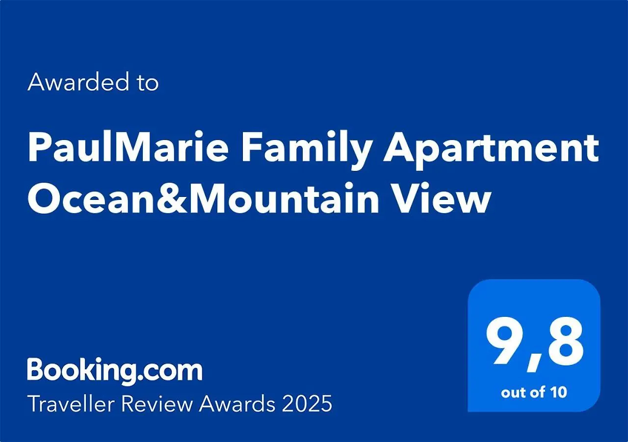 Paulmarie Family Apartment Ocean&Mountain View 아데제